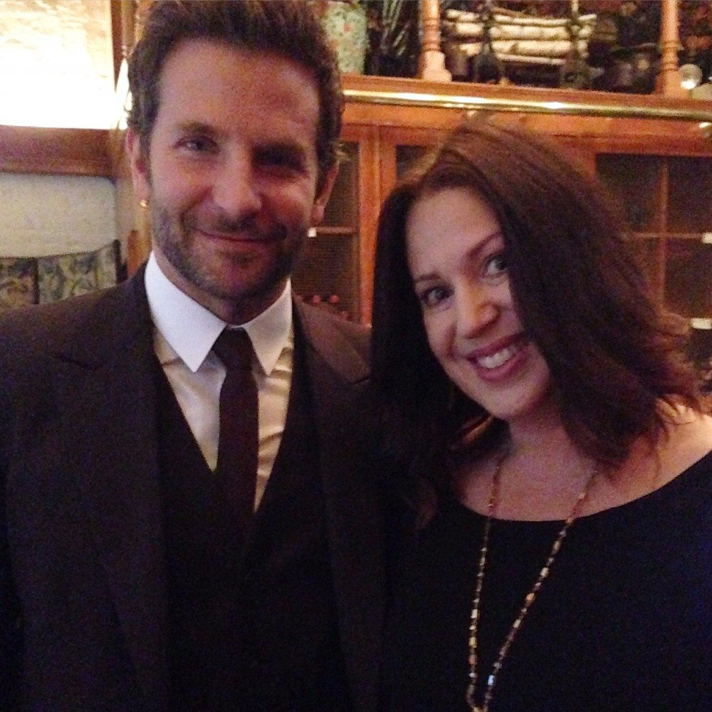 Me with Bradley Cooper